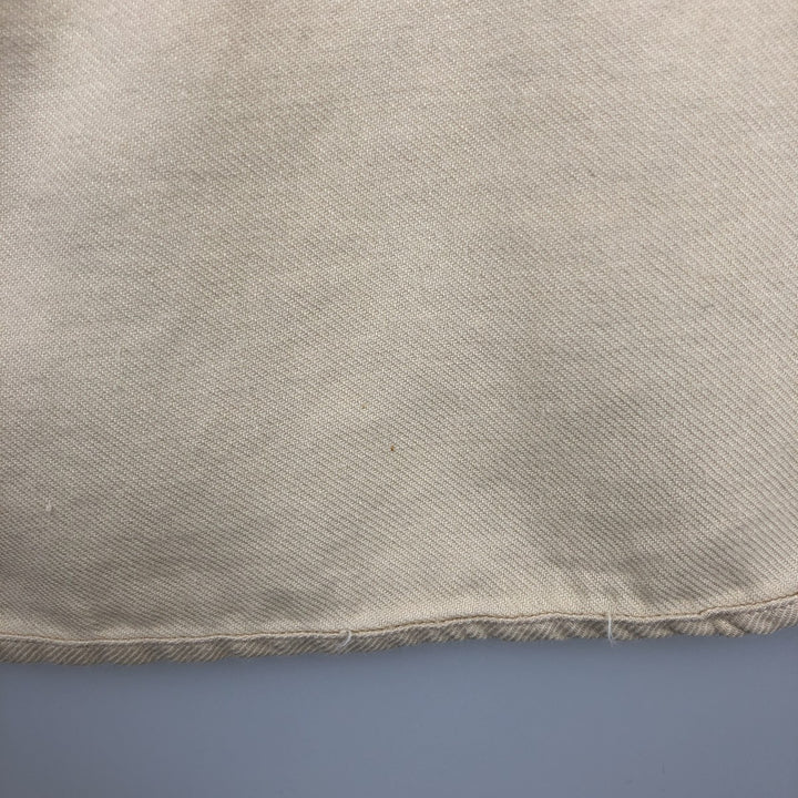 Ralph Lauren POLO by Ralph Lauren HALPERN cashmere-blend long-sleeved cotton shirt, men's size L cotton ocher yellow type Vintage Second Hand