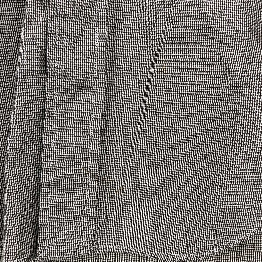 Ralph Lauren YARMOUTH Houndstooth Pattern Long Sleeve Button-Down Shirt, Men's Size Medium cotton Beige type Vintage Second Hand