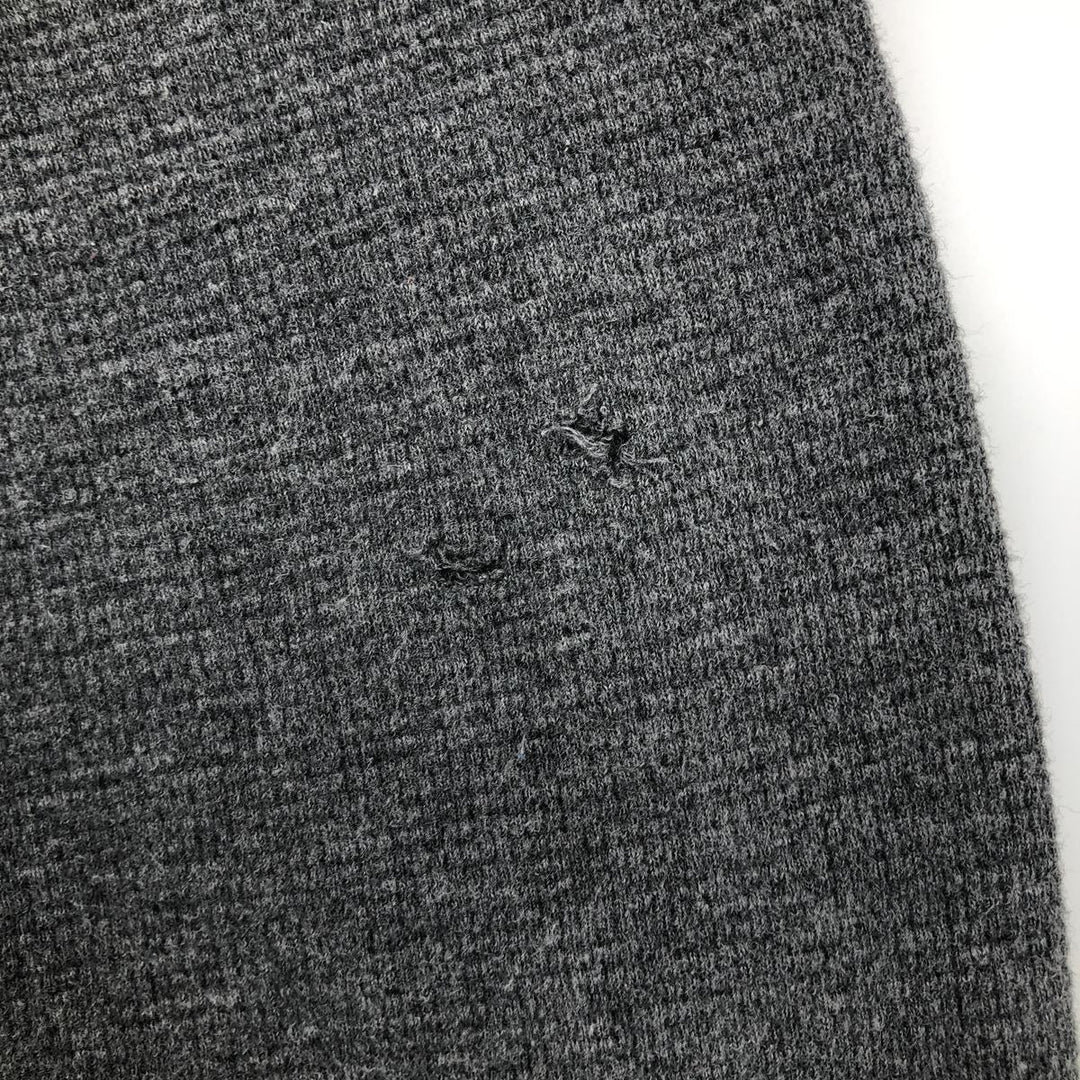 Ralph Lauren POLO RALPH LAUREN Thermal Long T-shirt Waffle Men's XL cotton Charcoal Vintage Second Hand