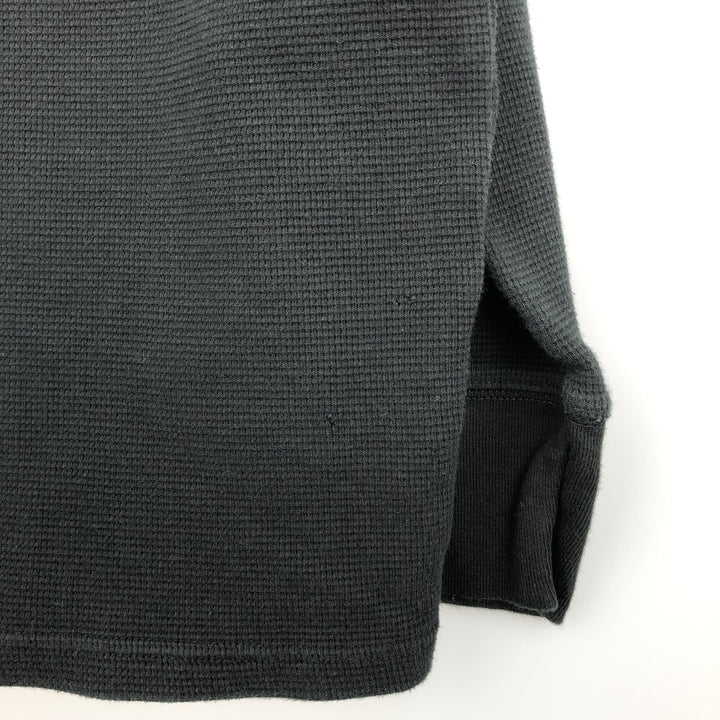 Ralph Lauren POLO RALPH LAUREN SLEEPWEAR Thermal Long T-Shirt, Men's XL cotton black type Vintage Second Hand
