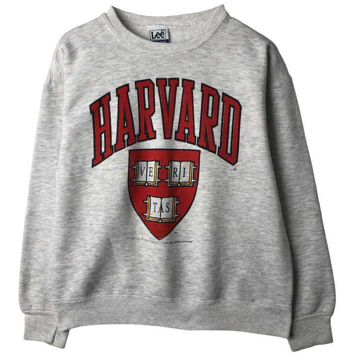 Vintage 1990'S Lee Heavy Weight Harvard University sweatshirt, size M, men's. unclear gray type Vintage Second Hand