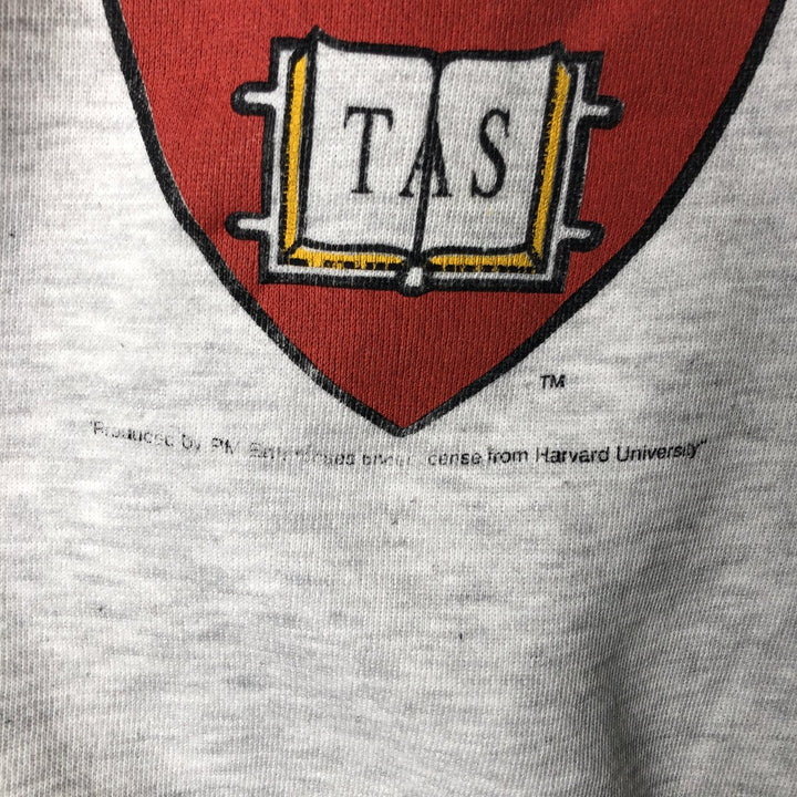 Vintage 1990'S Lee Heavy Weight Harvard University sweatshirt, size M, men's. unclear gray type Vintage Second Hand