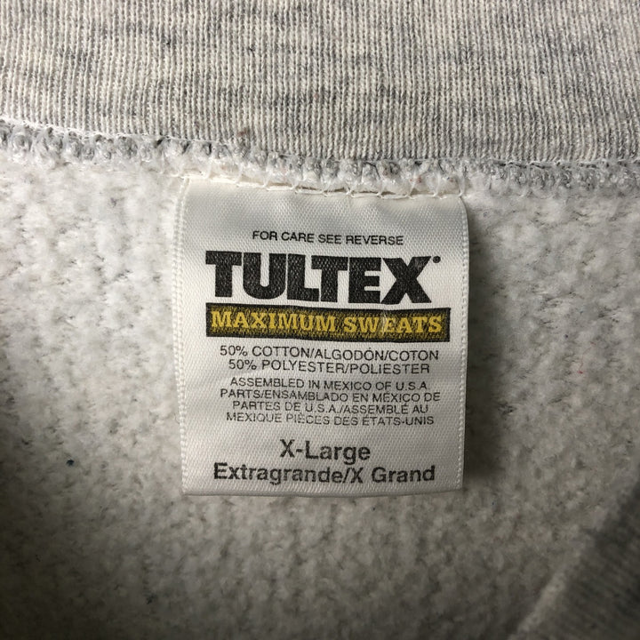 Vintage 90'S Tultex Maximum Sweats College Sweatshirt, Men's XL cotton gray type Vintage Second Hand