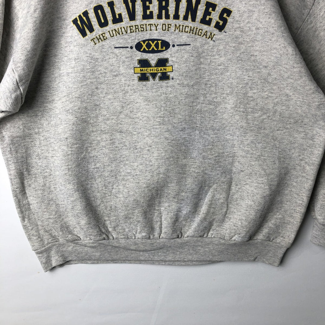 Vintage 90'S Tultex Maximum Sweats College Sweatshirt, Men's XL cotton gray type Vintage Second Hand