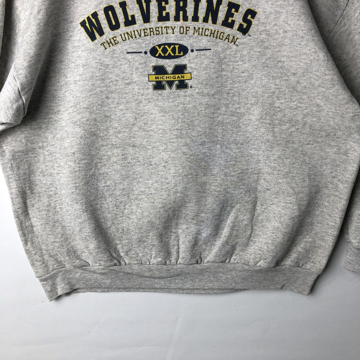 Vintage 90'S Tultex Maximum Sweats College Sweatshirt, Men's XL cotton gray type Vintage Second Hand
