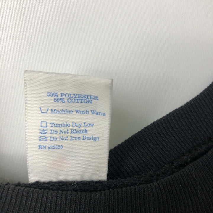 90'S Jostens Iowa University College Sweatshirt, Made in USA, Men's XXL, Vintage cotton black type Vintage Second Hand
