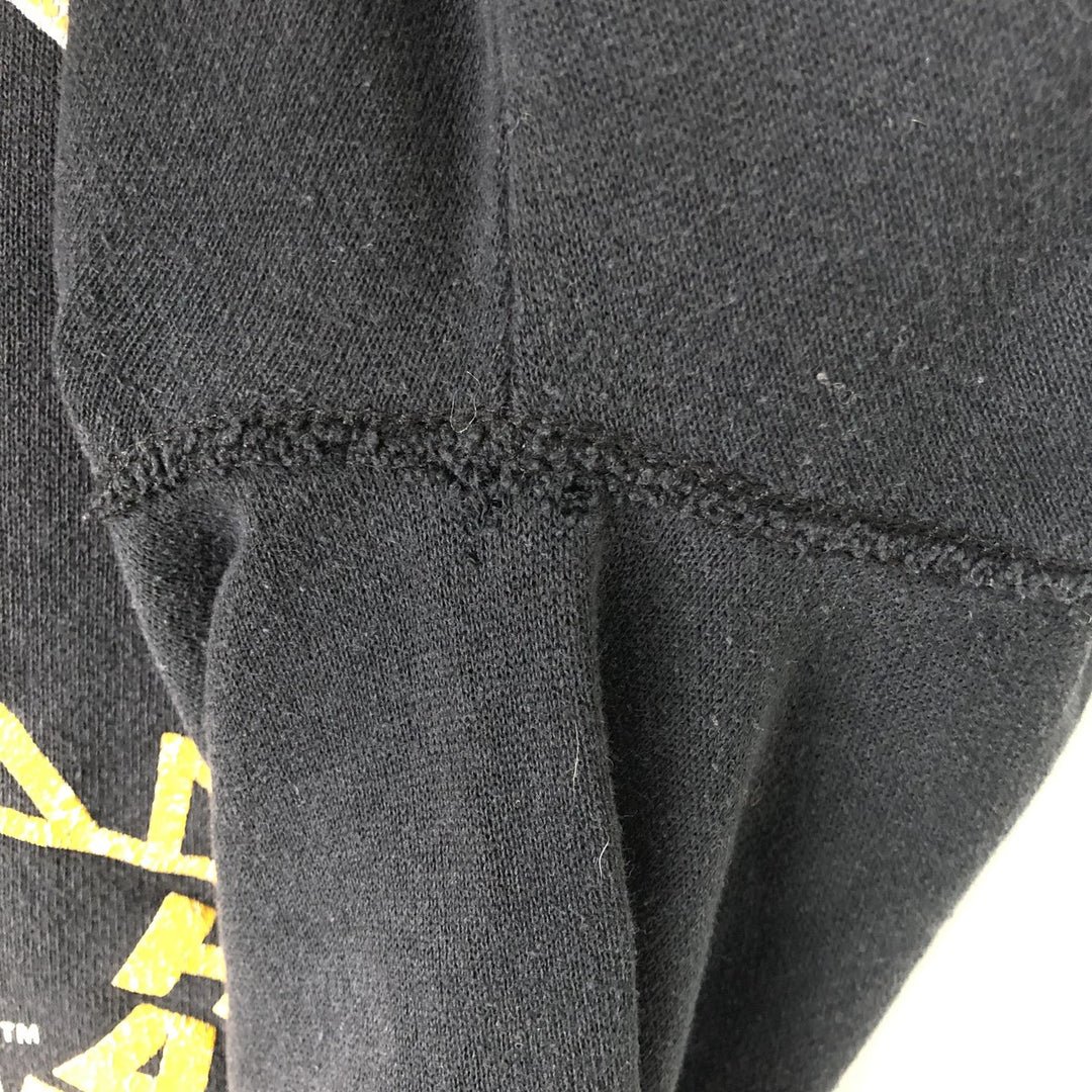 90'S Jostens Iowa University College Sweatshirt, Made in USA, Men's XXL, Vintage cotton black type Vintage Second Hand