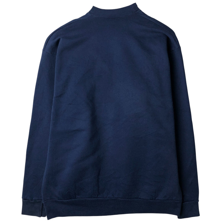 GANT College Sweatshirt, Made in USA, Men's Size L cotton navy blue type Vintage Second Hand