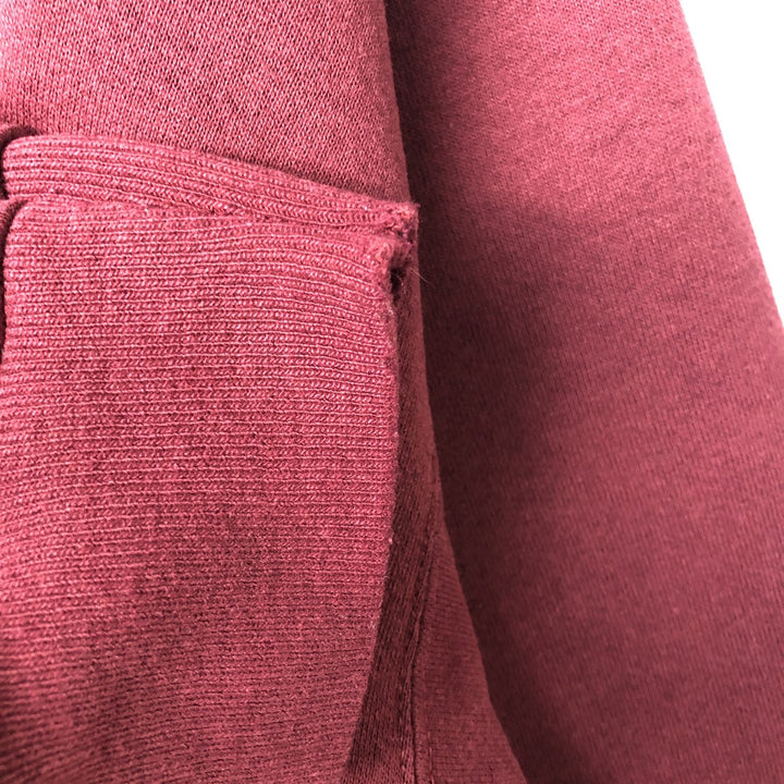 90'S Santee University of Wisconsin College Sweatshirt, Made in USA, Men's Size XL, Vintage cotton Red type red-purple Vintage Second Hand