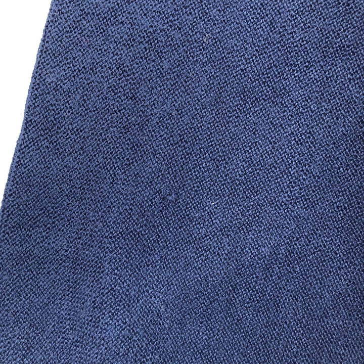 Vintage 90'S Ornie knit cardigan, size L, men's unclear navy blue type Vintage Second Hand