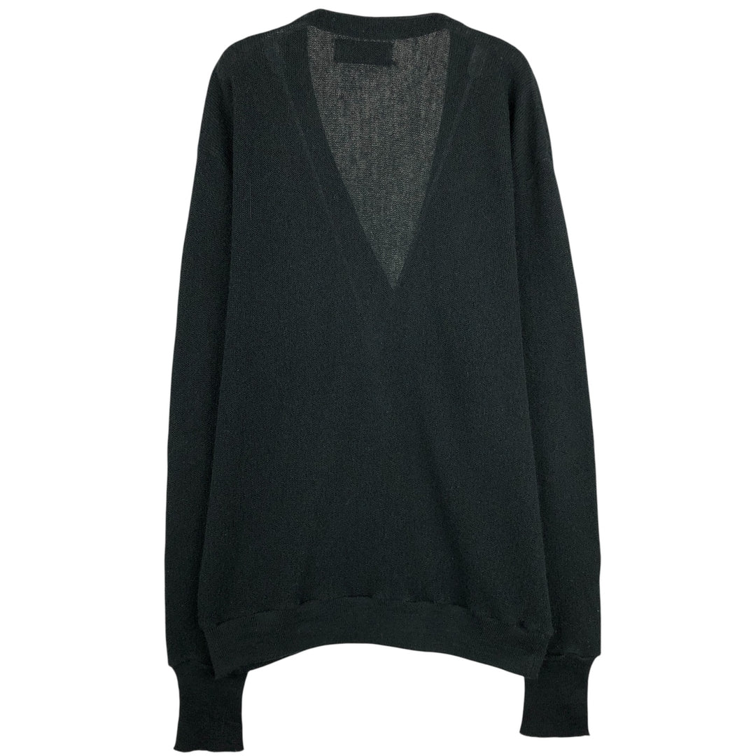 Vintage 1980'S Jantzen knit cardigan, made in the USA, size M, men's unclear black type Vintage Second Hand