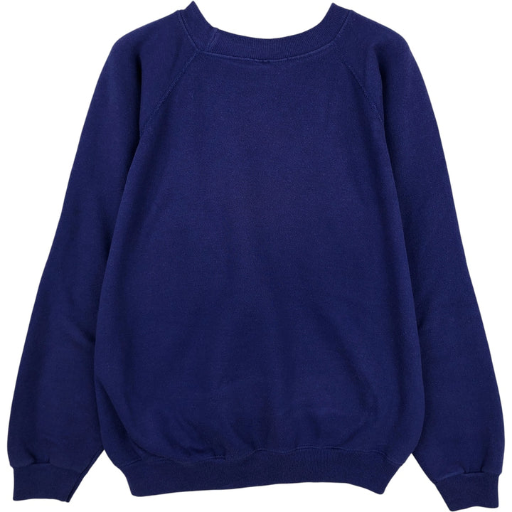 Vintage 1980'S Hanes Hard Rock Cafe Advertising Sweatshirt, Made in USA, Men's Size L cotton blue type Vintage Second Hand