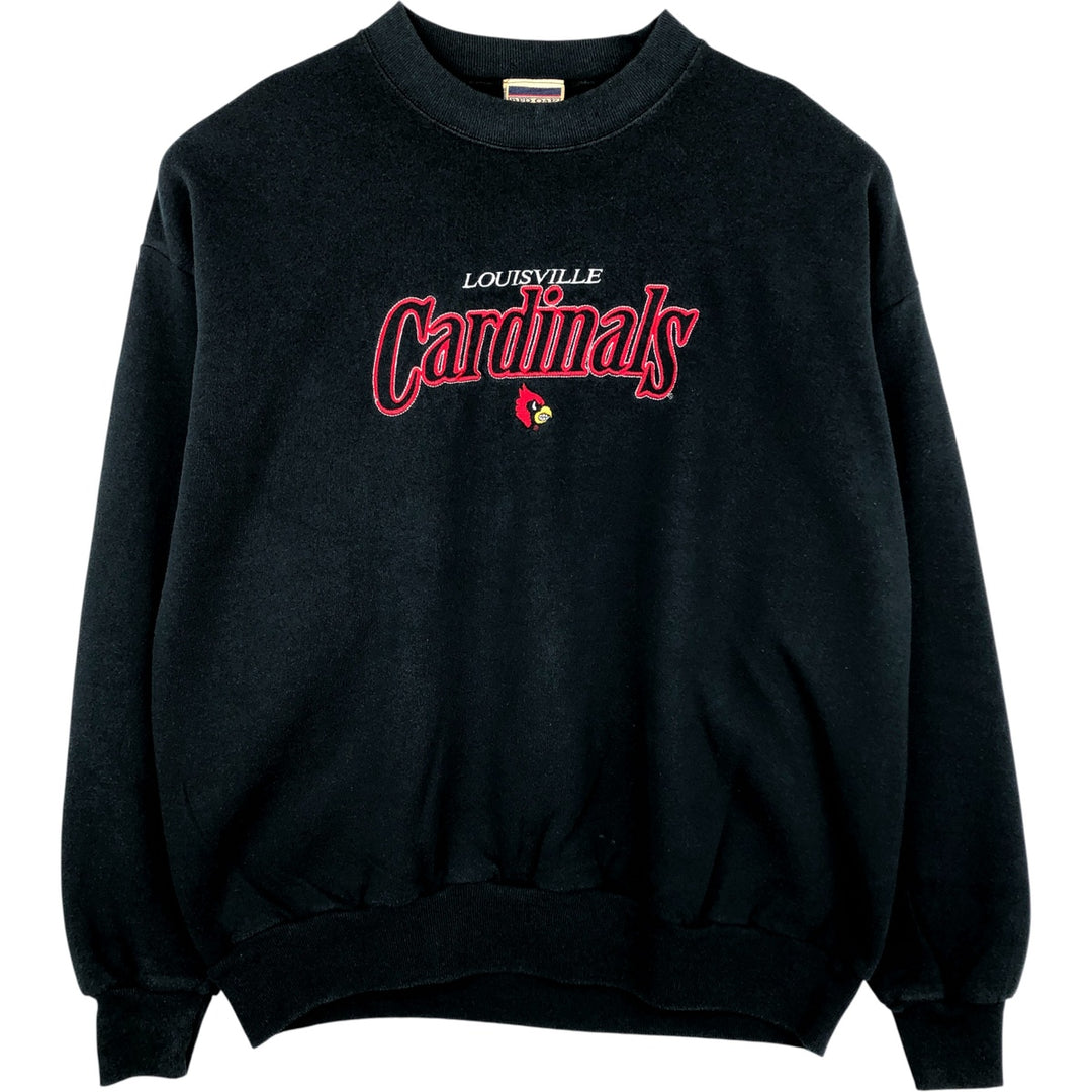 Vintage 90'S RED OAK college sweatshirt, made in the USA, men's size XL cotton black type Vintage Second Hand