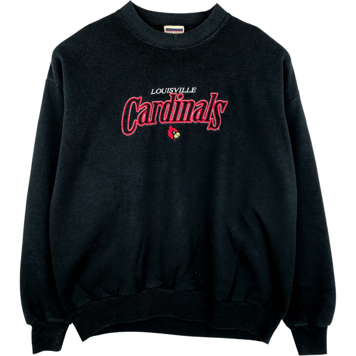 Vintage 90'S RED OAK college sweatshirt, made in the USA, men's size XL cotton black type Vintage Second Hand