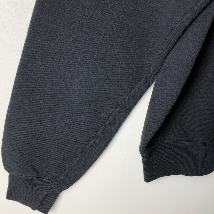 Vintage 90'S Fruit of the Loom college sweatshirt, made in the USA, size M, men's cotton black type Vintage Second Hand