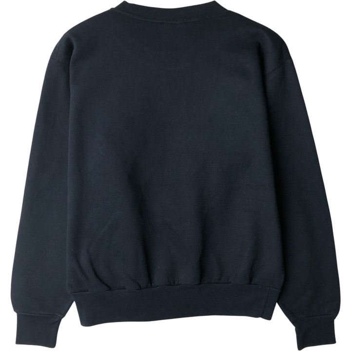 SPORTS LINE College Character Sweatshirt, Made in USA, Men's Size Medium polyester black type Vintage Second Hand