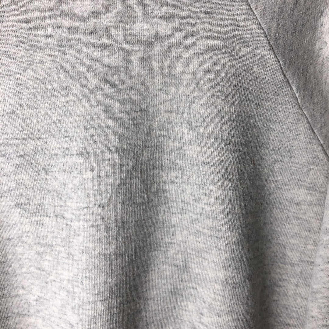 80s-90'S Jerzees College Sweatshirt, Made in USA, Men's Size L, Vintage polyester gray type Vintage Second Hand