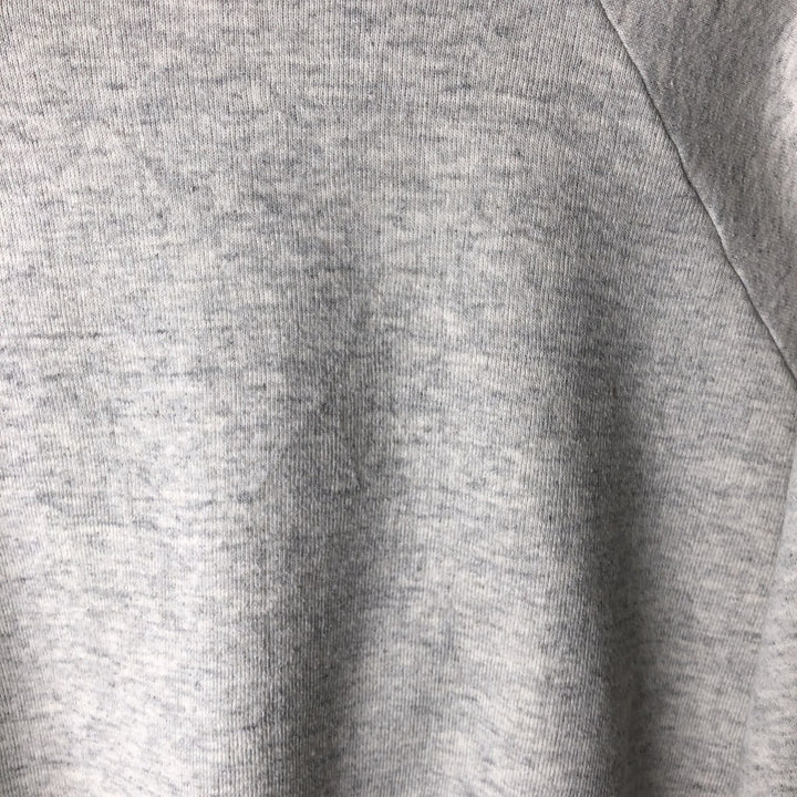 80s-90'S Jerzees College Sweatshirt, Made in USA, Men's Size L, Vintage polyester gray type Vintage Second Hand