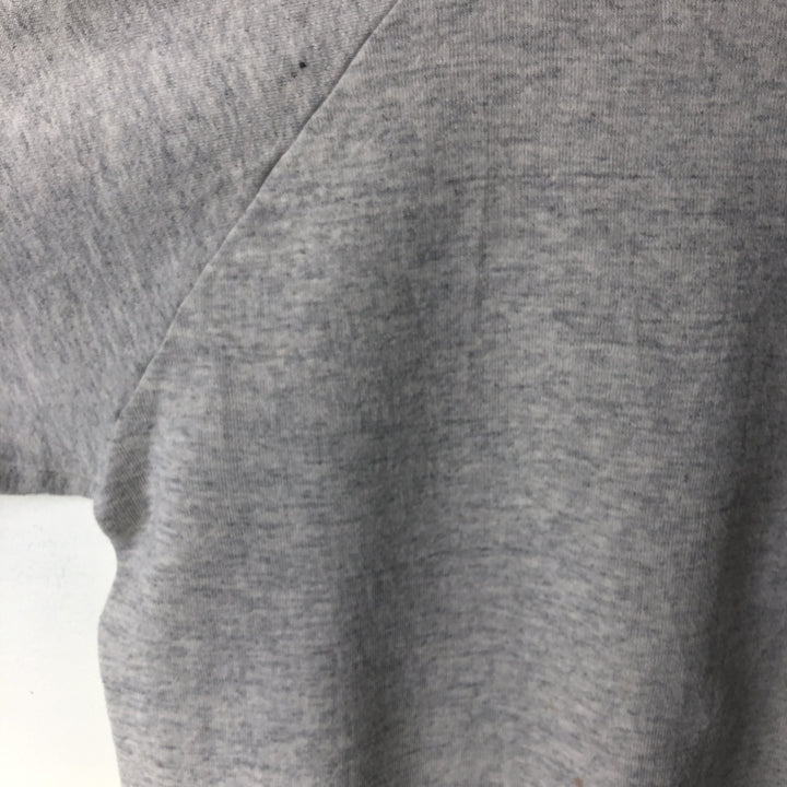 80s-90'S Jerzees College Sweatshirt, Made in USA, Men's Size L, Vintage polyester gray type Vintage Second Hand