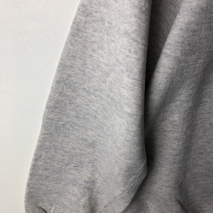 80s-90'S Jerzees College Sweatshirt, Made in USA, Men's Size L, Vintage polyester gray type Vintage Second Hand