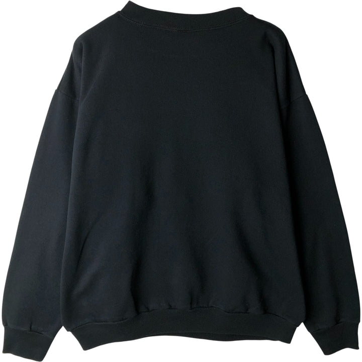 Vintage 90'S Tartex Rose Bowl College Character Sweatshirt, Made in USA, Men's XL cotton black type Vintage Second Hand