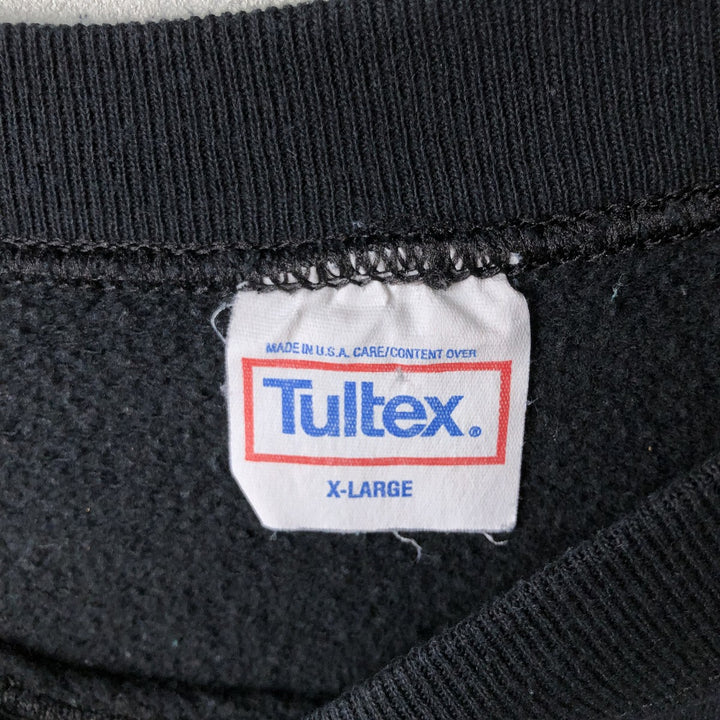 Vintage 90'S Tartex Rose Bowl College Character Sweatshirt, Made in USA, Men's XL cotton black type Vintage Second Hand