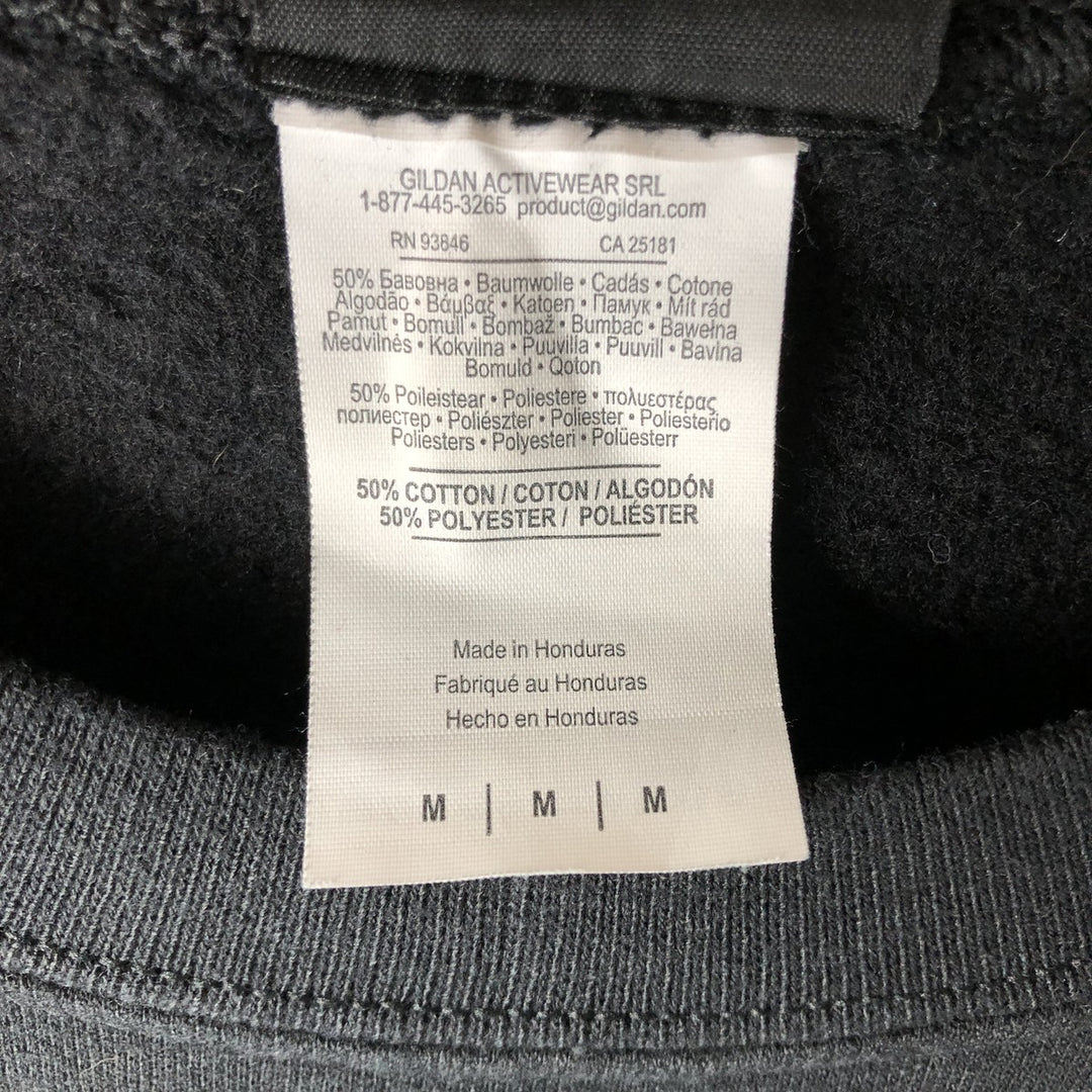 Harley-Davidson Advertising Sweatshirt, Men's Size Medium cotton black type Vintage Second Hand