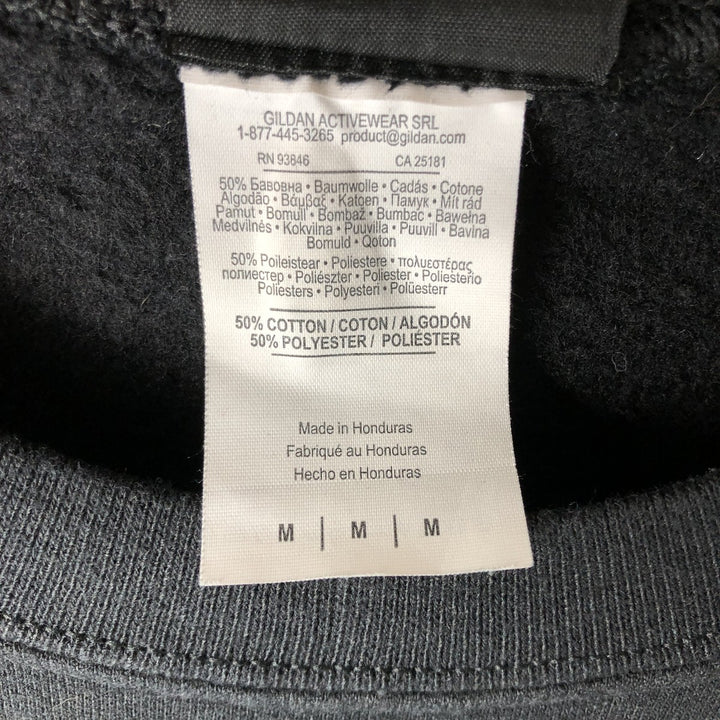 Harley-Davidson Advertising Sweatshirt, Men's Size Medium cotton black type Vintage Second Hand