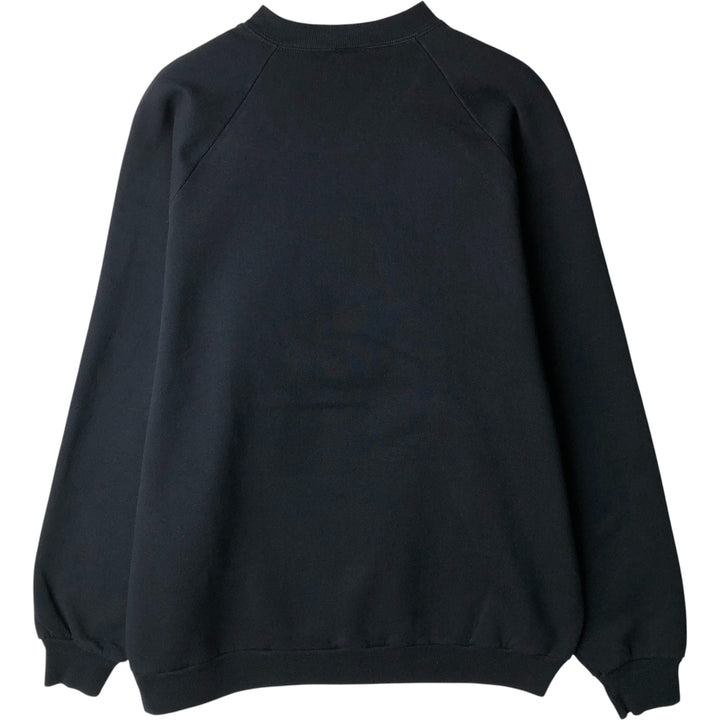 Vintage 80s-90'S Jerzees printed sweatshirt, made in the USA, men's size XXL cotton black type Vintage Second Hand