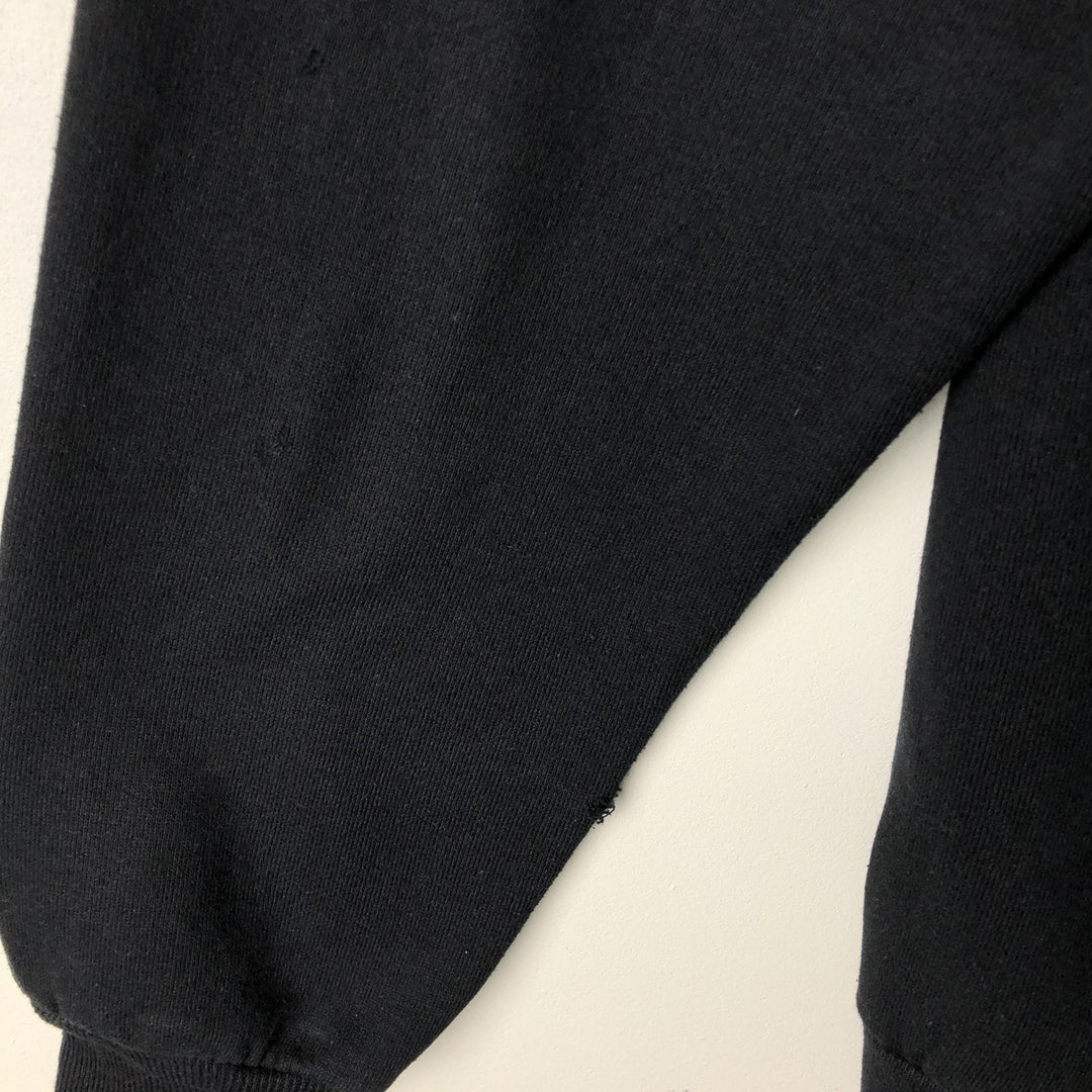 Vintage 80s-90'S Jerzees printed sweatshirt, made in the USA, men's size XXL cotton black type Vintage Second Hand