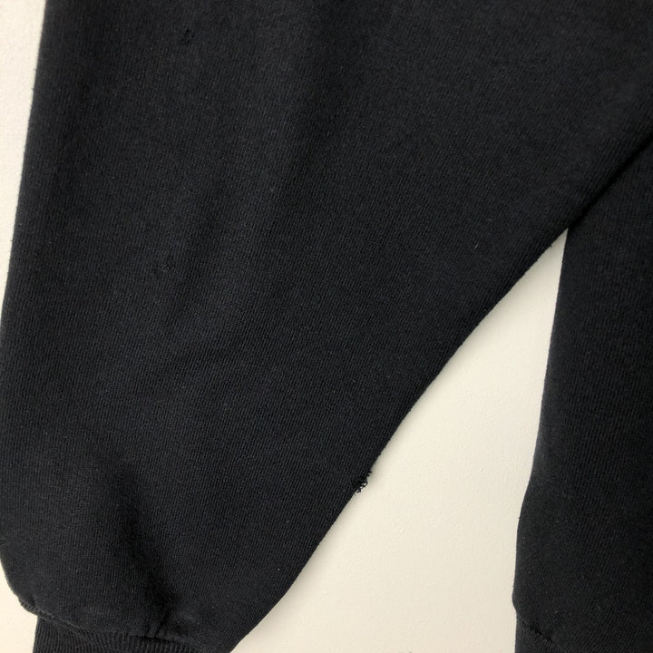 Vintage 80s-90'S Jerzees printed sweatshirt, made in the USA, men's size XXL cotton black type Vintage Second Hand