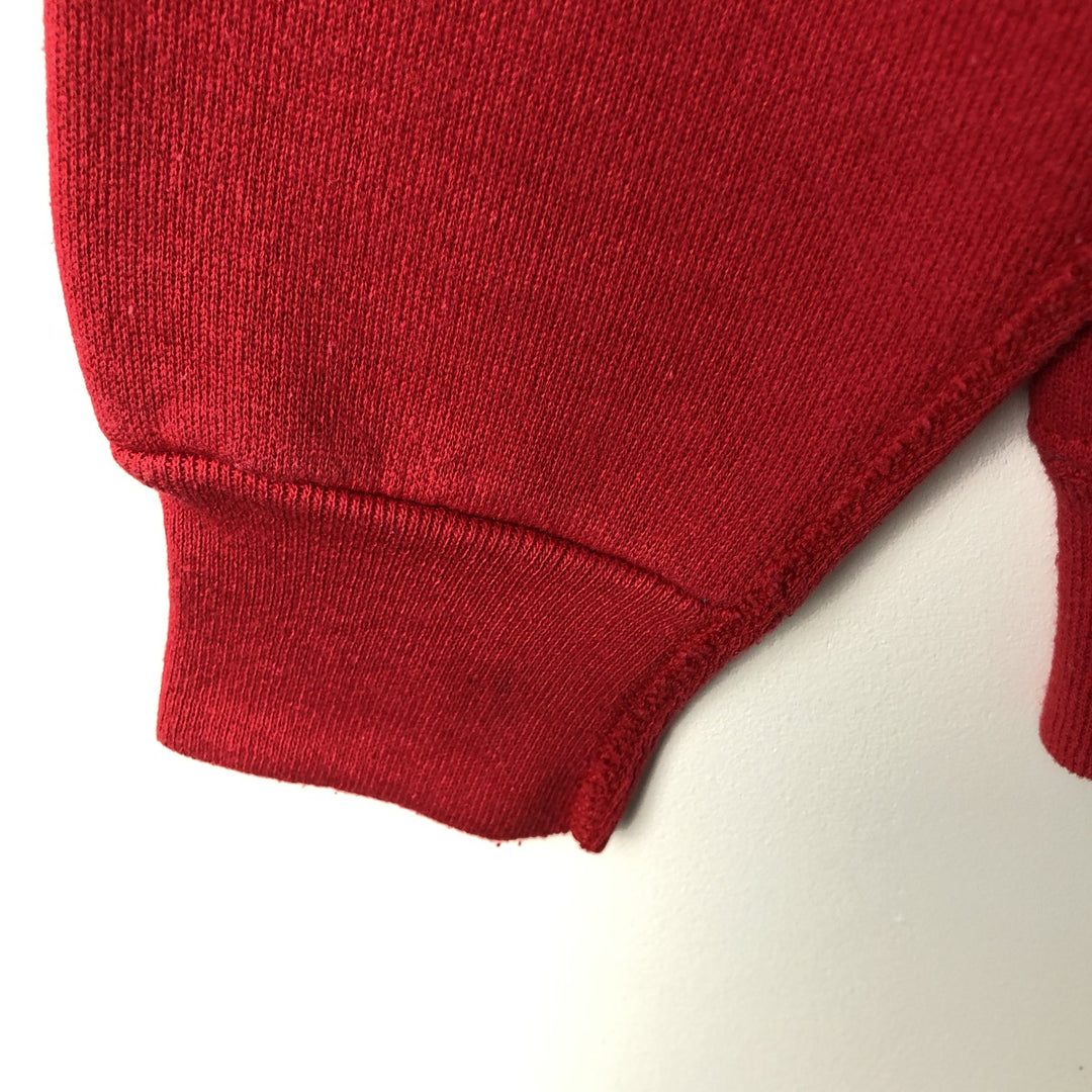 80s-90'S Discus Athletic Budweiser Advertising Sweatshirt, Made in USA, Men's Size Medium cotton red type Vintage Second Hand