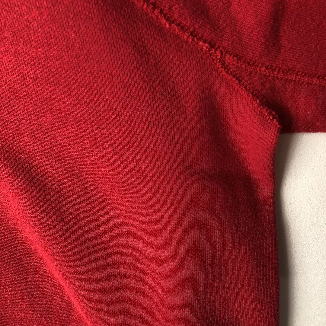 80s-90'S Discus Athletic Budweiser Advertising Sweatshirt, Made in USA, Men's Size Medium cotton red type Vintage Second Hand