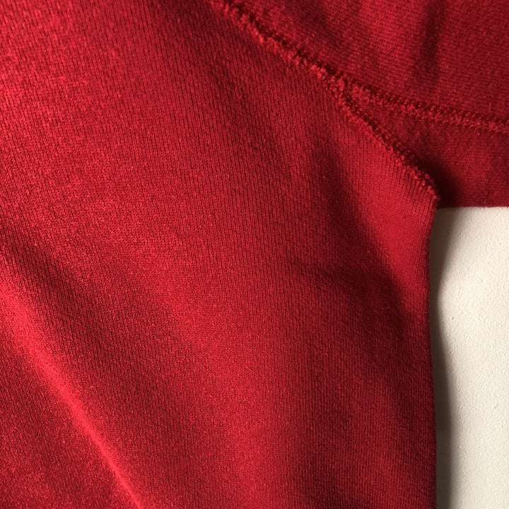 80s-90'S Discus Athletic Budweiser Advertising Sweatshirt, Made in USA, Men's Size Medium cotton red type Vintage Second Hand