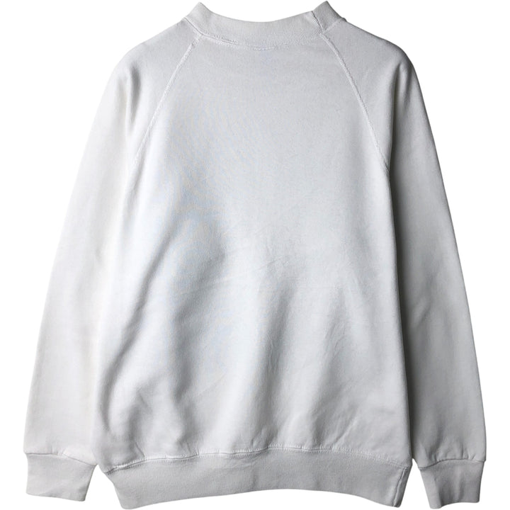 Vintage 1990'S Sophie University of North Carolina College Character Sweatshirt, Made in USA, Men's Size L cotton white type Vintage Second Hand
