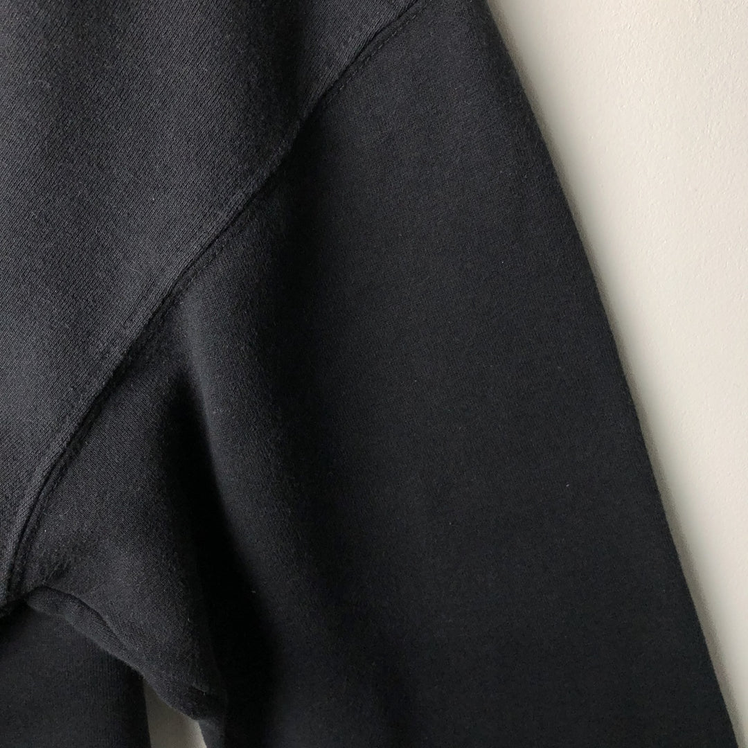 Harley-Davidson Advertising Sweatshirt, Men's L size cotton black type Vintage Second Hand