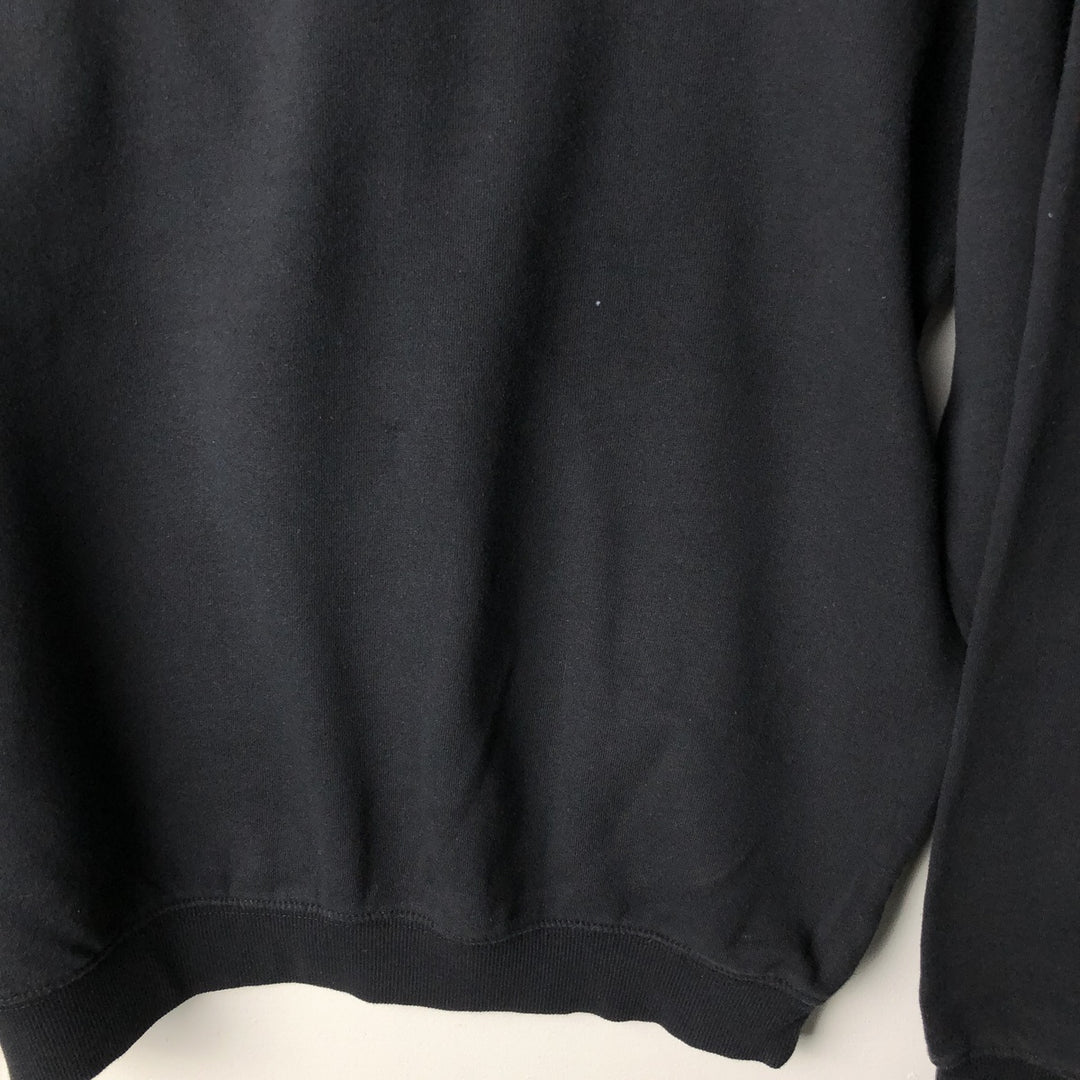 Harley-Davidson Advertising Sweatshirt, Men's L size cotton black type Vintage Second Hand