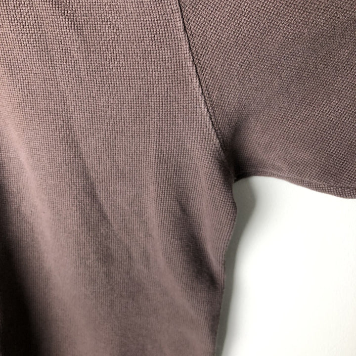 Carhartt Thermal Long T-Shirt, Waffle, Men's XXL cotton brown type Vintage Second Hand