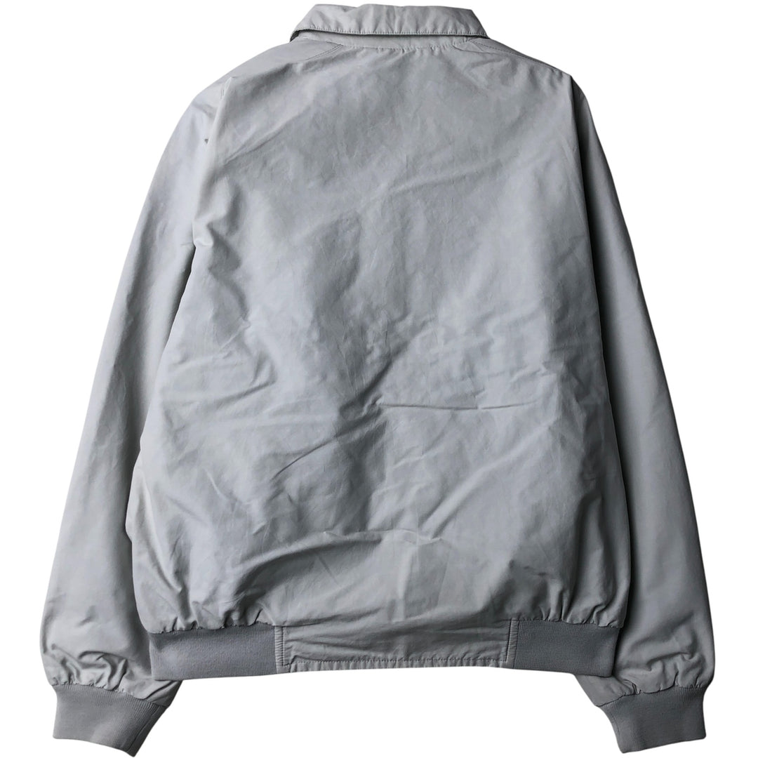 Lacoste LACOSTE One-Point Collar Windbreaker Men's Size L cotton gray type Vintage Second Hand