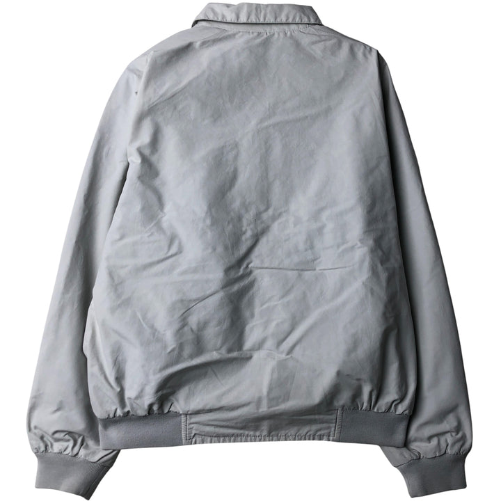 Lacoste LACOSTE One-Point Collar Windbreaker Men's Size L cotton gray type Vintage Second Hand