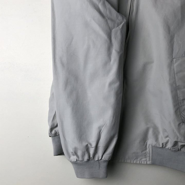 Lacoste LACOSTE One-Point Collar Windbreaker Men's Size L cotton gray type Vintage Second Hand