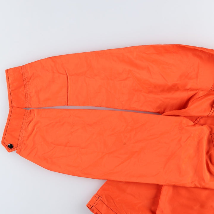 Vintage 1970'S Swingster collared nylon jacket, made in the USA, size M, men's Nylon orange type Vintage Second Hand