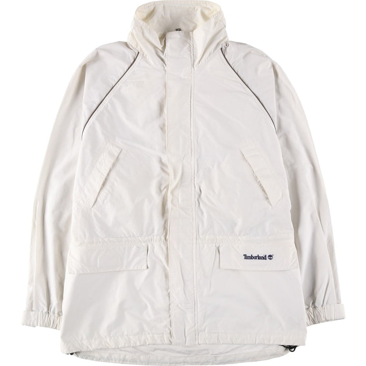 90s-00'S Timberland nylon jacket, men's size L (approx.) cotton ivory Vintage Second Hand