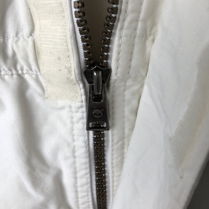 90s-00'S Timberland nylon jacket, men's size L (approx.) cotton ivory Vintage Second Hand