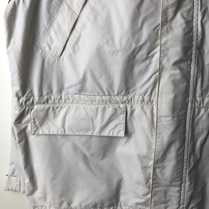 90s-00'S Timberland nylon jacket, men's size L (approx.) cotton ivory Vintage Second Hand