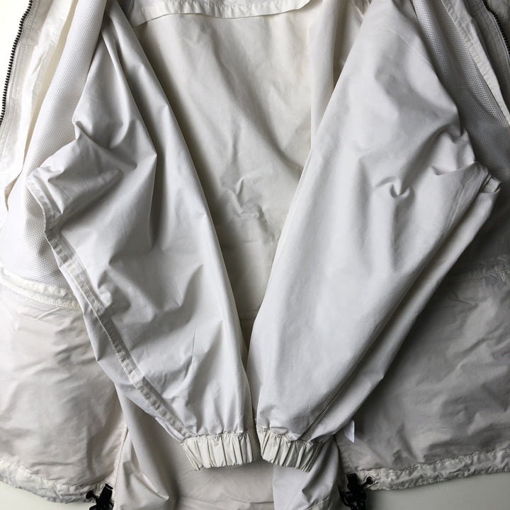 90s-00'S Timberland nylon jacket, men's size L (approx.) cotton ivory Vintage Second Hand