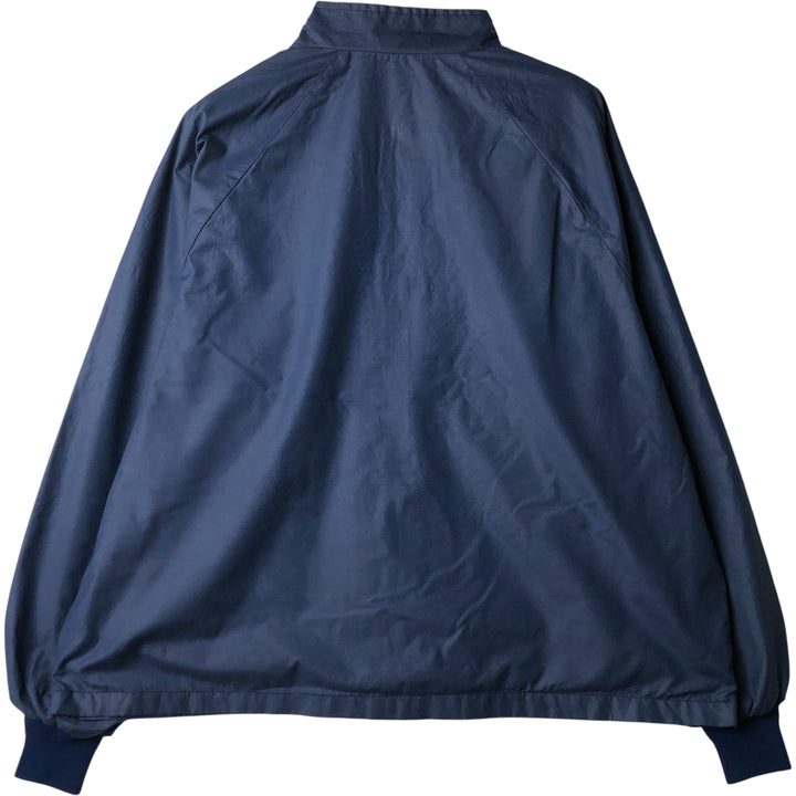 Vintage 1980'S John Abbott windbreaker, made in the USA, men's size XL polyester navy blue type Vintage Second Hand