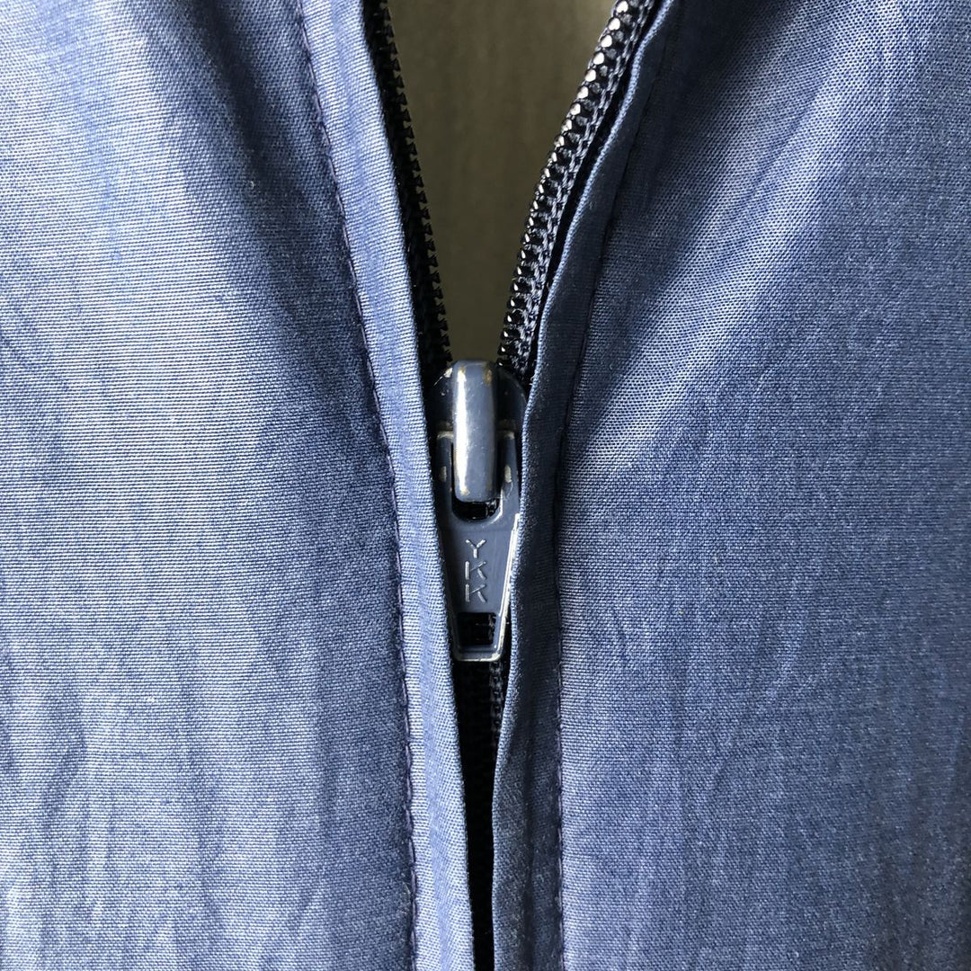 Vintage 1980'S John Abbott windbreaker, made in the USA, men's size XL polyester navy blue type Vintage Second Hand