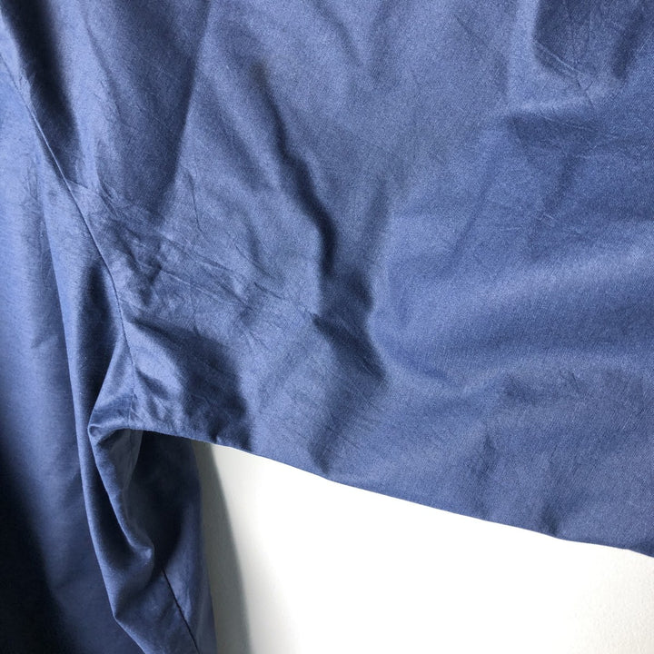 Vintage 1980'S John Abbott windbreaker, made in the USA, men's size XL polyester navy blue type Vintage Second Hand