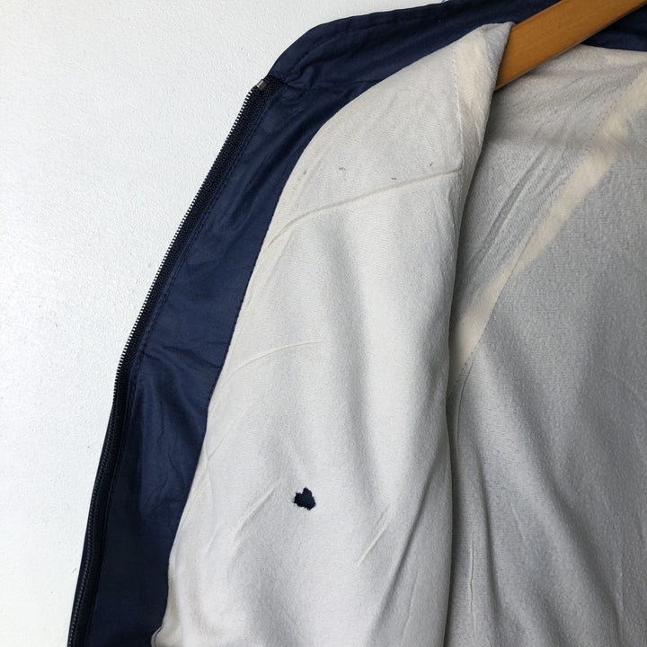 Vintage 1980'S John Abbott windbreaker, made in the USA, men's size XL polyester navy blue type Vintage Second Hand